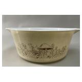 Vintage Pyrex Forest Fancies 2.5L Casserole 475-B