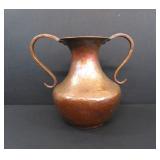 Arts & Craft Hand-Hammered & Forged Copper Vase