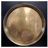 Scanmalay Denmark Mid-Century Modern Brass Tray