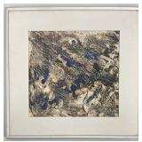 Louis Blouin Mid-Century Abstract Composition