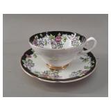 Stanley Bone China Floral Teacup & Saucer