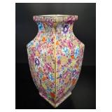 Old Chinese Famille Rose Chitz Porcelain Vase