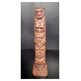 Northwest Coast Style Resin Totem Pole