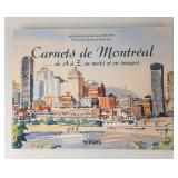 Signed 'Carnets de Montrï¿½al' Art Book (2007)