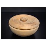 Lathe-Turned Wood Trinket Vessel