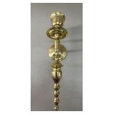 Vintage Brass Wall Sconce Candle Holder