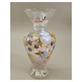 Tracy Porter Hand-Painted Enamel Vase