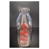 Old Milk Bottle, Osterman's Dairy Tewksbury Mass.