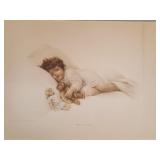 Antique Bessie Peace Gutmann The New Love Print