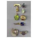 Vintage Designer Brooch & Scarf Clips Collection