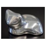 Hoselton Aluminum Sleeping Cat Sculpture