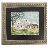 1970s Mariette De Grandpre Enamel on Copper