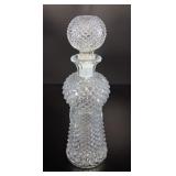 Anchor Hocking Wexford Pressed Glass Decanter