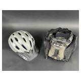 Trek Bicycle Helmet & Bag Set