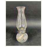 Vintage Glass Oil Lamp