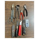 Vintage Pexto End Nipper Tool & Other Tools Set