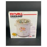 NEW - Rival Crock-Pot 3.5 Quart Slow Cooker