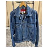 Wrangler Hero Men's Denim Jean Jacket Size M