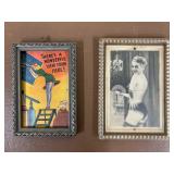 Vintage Postcard & Lenticular Motion Hologram