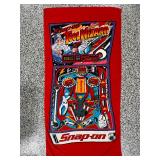 Vintage Snap-on Tool Wizard Beach Towel - Like New