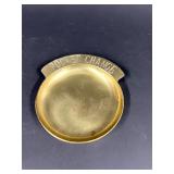 Vintage Brass Pocket Change Dish