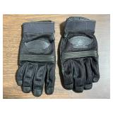 Harley-Davidson Men's Winged Skull Gloves - Black
