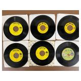 Lot of 6 Vintage Peter Pan 45 RPM Records