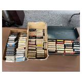 Vintage Lot of 80+ 8 Track Tapes - Classic Collect