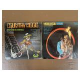 Country Moog & Moog Rock Vinyl LPs Set