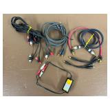 Assorted RCA Audio/Video Cables Bundle