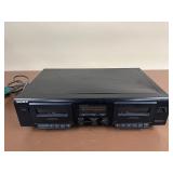 Sony TC-WE305 Stereo Cassette Deck - Powers On