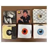 Lot of 65+ Vintage 45 RPM Records - Mixed Artists