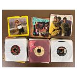 Lot of 65+ Vintage 45 RPM Records - Mixed Artists