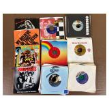Lot of 65+ Vintage 45 RPM Records - Mixed Artists