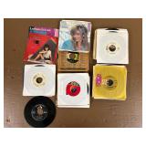 Lot of 65+ Vintage 45 RPM Records - Mixed Artists