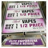 Vape Sale Signs