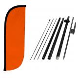 NEW Look Our Way Feather Flag Pole Kit 5-Piece Set