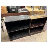Vintage Wooden Shelving Units - Rustic Charm
