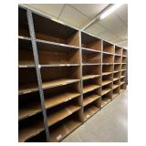 4 Sections - Metal Adjustable Shelving Units