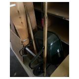 True Temper Wheelbarrow with Wooden Handles
