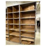 2 Sections - Metal Adjustable Shelving Units