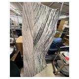 Stylish Gray and White Area Rug 7'10' x 10'