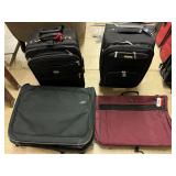 Set of 4 Carry on Travel Luggage Bags