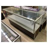 Glass Display Showcase with Storage Cabinet
