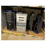 2 HP Desktop PC with Monitors