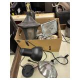 Mixed Lot of Outdoor & Desk Lighting Fixtures