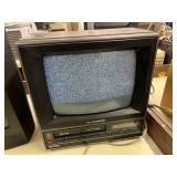 13' Color MGN Telecorder TV with VHS Player