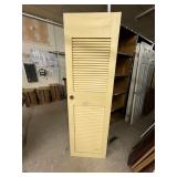 1 - Louvered Door 24 W x 80 H