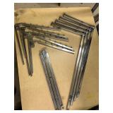 Chrome Garment Rack Arms & Tops