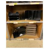 Assorted Desk Organizers and Letter Trays
